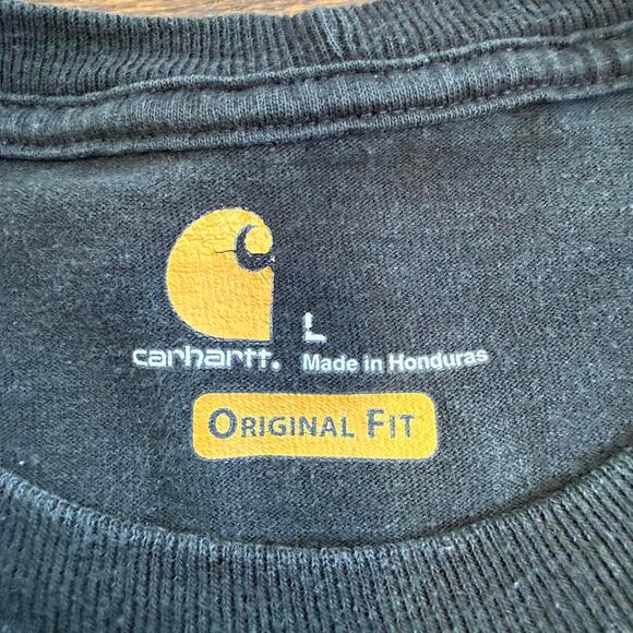 Carhartt Pocket Tee Black - Picture 3 of 4